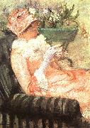 Mary Cassatt The Cup of Tea 1 USA oil painting artist